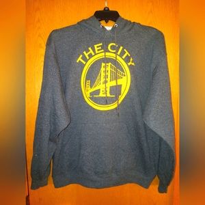 Women's size large,  Jerzees hooded sweatshirt